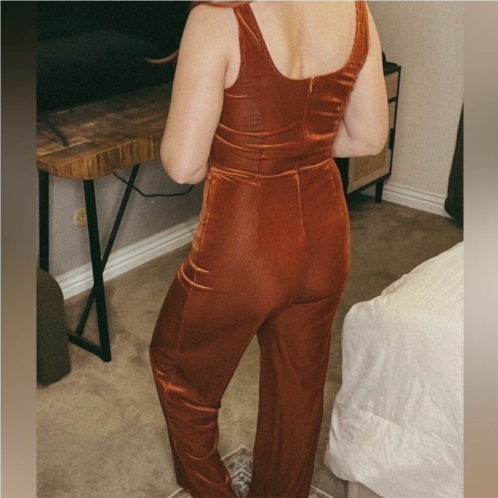 Copper Jumpsuit - Picture 3 of 4